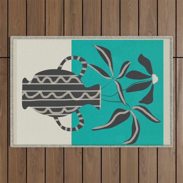 Minimalist Flora 7 Outdoor Rug Gallery Image 1