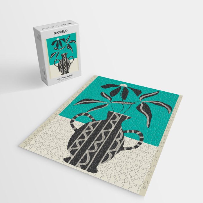 Minimalist Flora 7 Jigsaw Puzzle Gallery Image 2