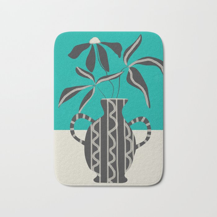 Minimalist Flora 7 Bath Mat Gallery Image 1