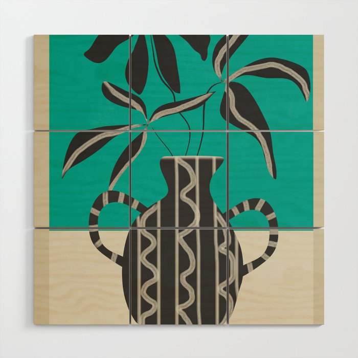 Minimalist Flora 7 Wood Wall Art Gallery Image 1