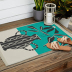 Minimalist Flora 7 Outdoor Rug Gallery Image 2