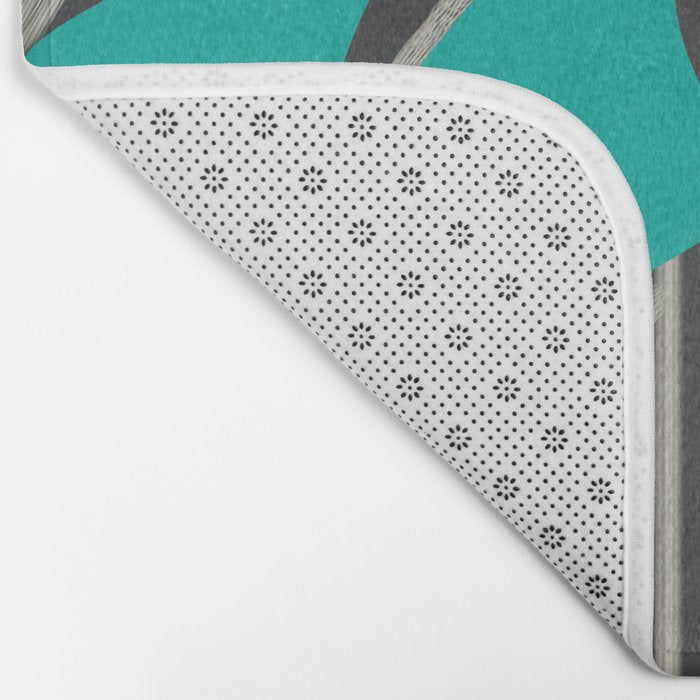 Minimalist Flora 7 Bath Mat Gallery Image 2