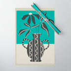 Minimalist Flora 7 Wrapping Paper Gallery Image 1
