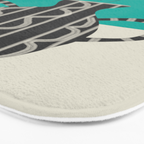 Minimalist Flora 7 Bath Mat Gallery Image 3