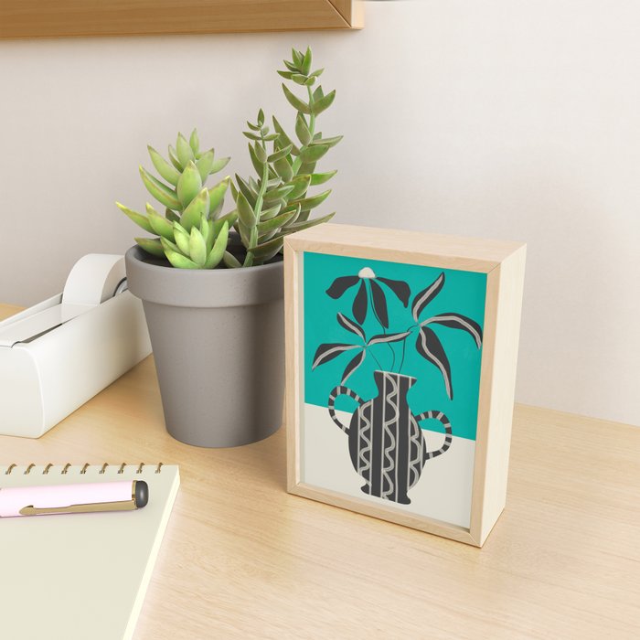 Minimalist Flora 7 Mini Art Print Gallery Image 2