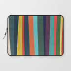 Mid-century zebra Laptop Sleeve Gallery Image 1