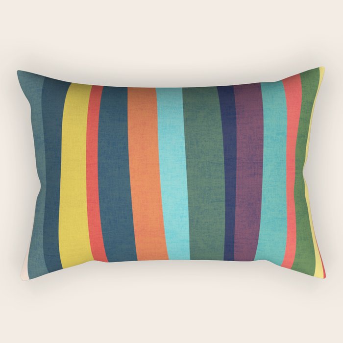 Mid-century zebra Rectangular Pillow Gallery Image 2