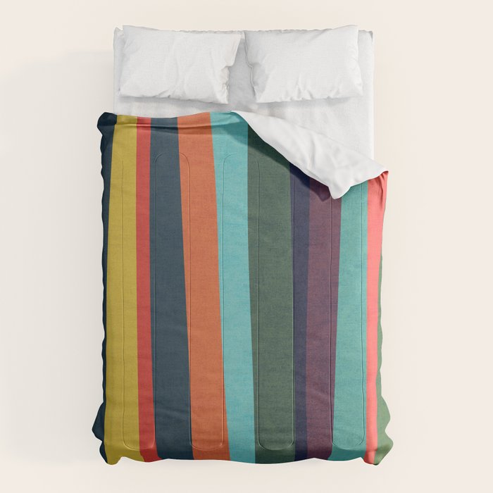 Mid-century zebra Comforter Gallery Image 6