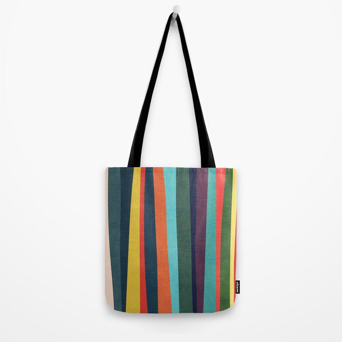 Mid-century zebra Tote Bag Gallery Image 2