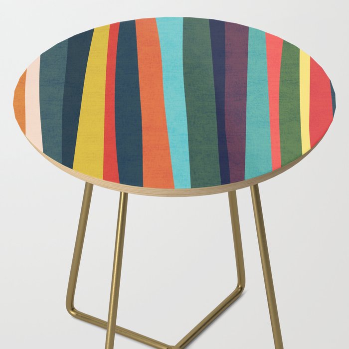 Mid-century zebra Side Table Gallery Image 2