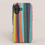 Mid-century zebra iPhone Case Gallery Image 1