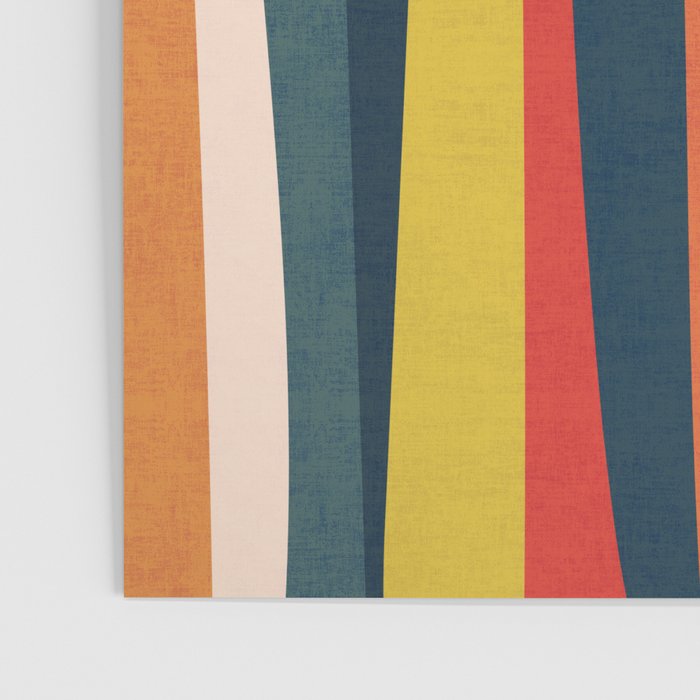 Mid-century zebra Poster Gallery Image 3