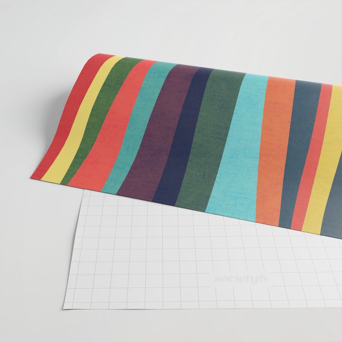 Mid-century zebra Wrapping Paper Gallery Image 2
