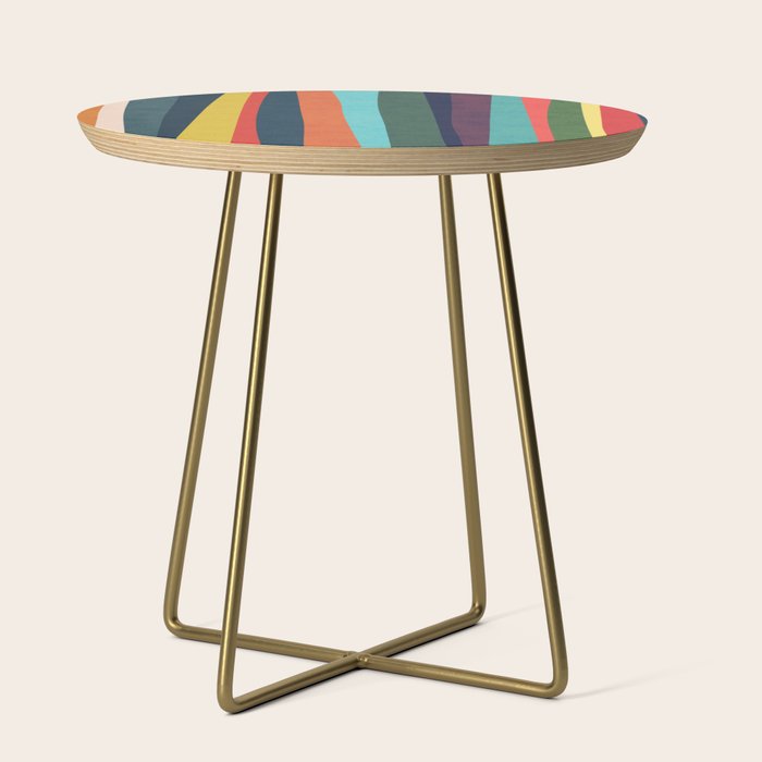 Mid-century zebra Side Table Gallery Image 1