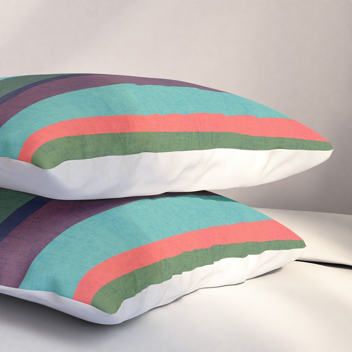 Mid-century zebra Pillow Sham Gallery Image 3