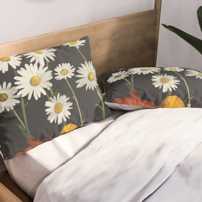 Daisy Harmony 2 Pillow Sham Gallery Image 2