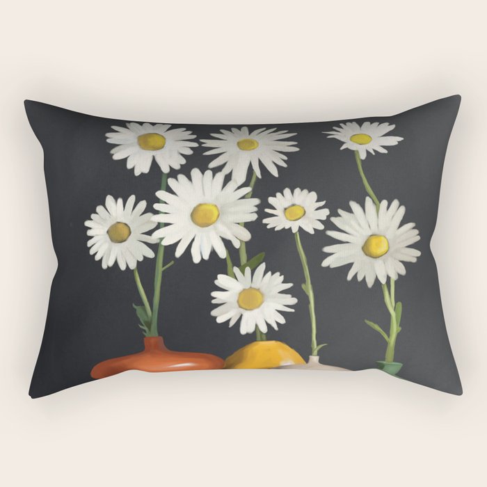 Daisy Harmony 2 Rectangular Pillow Gallery Image 1