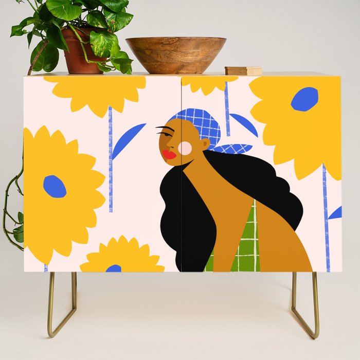 Sunflowers Credenza Gallery Image 1