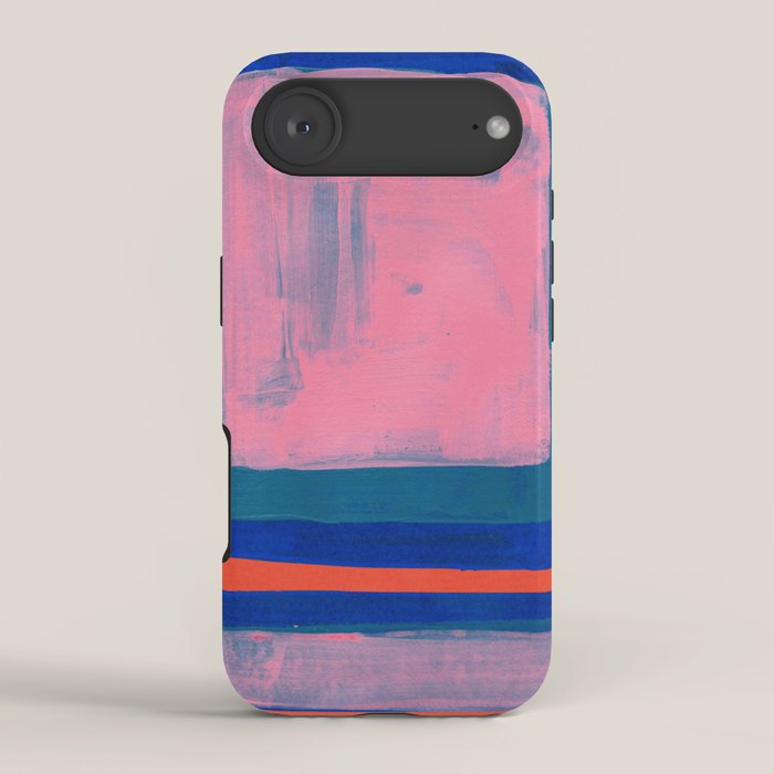 Double Blue Pink Colourfield  iPhone Case Gallery Image 2