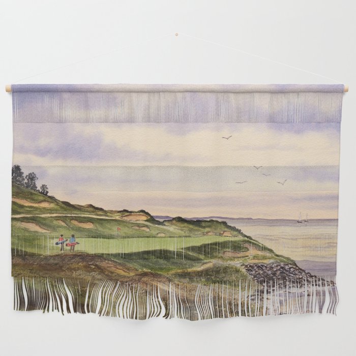 Whistling Straits Golf Course Hole 7 Wall Hanging Gallery Image 1