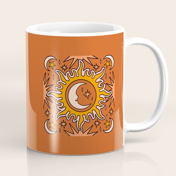 Moon Sun And Stars Coffee Mug Gallery Image 1