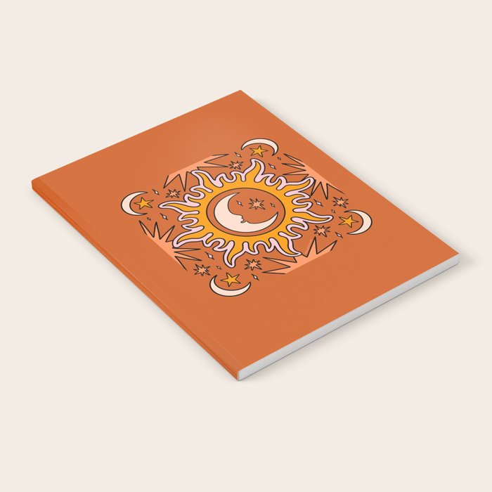 Moon Sun And Stars Notebook Gallery Image 2