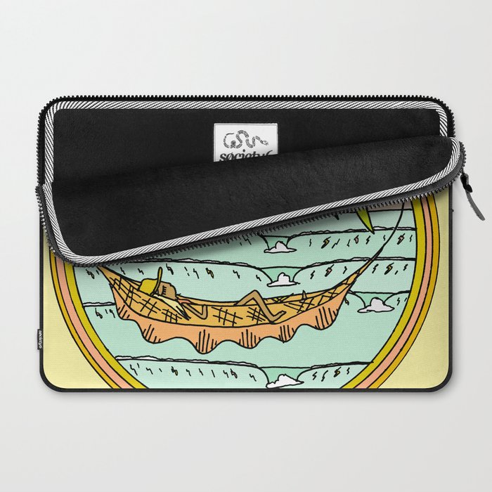 peaceful hammock life Laptop Sleeve Gallery Image 2