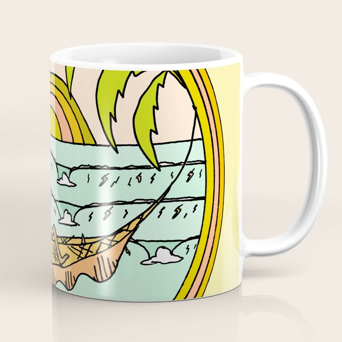 peaceful hammock life Coffee Mug Gallery Image 1