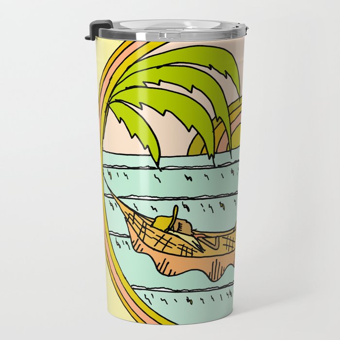 peaceful hammock life Travel Mug Gallery Image 3