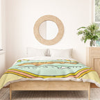 peaceful hammock life Duvet Cover Gallery Image 3