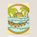 peaceful hammock life Stationery Card Gallery Image 2