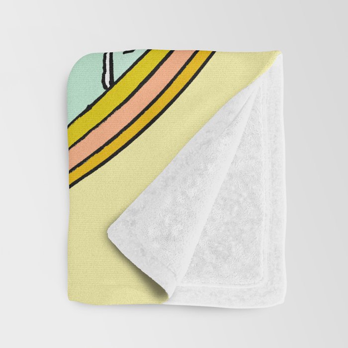 peaceful hammock life Throw Blanket Gallery Image 3