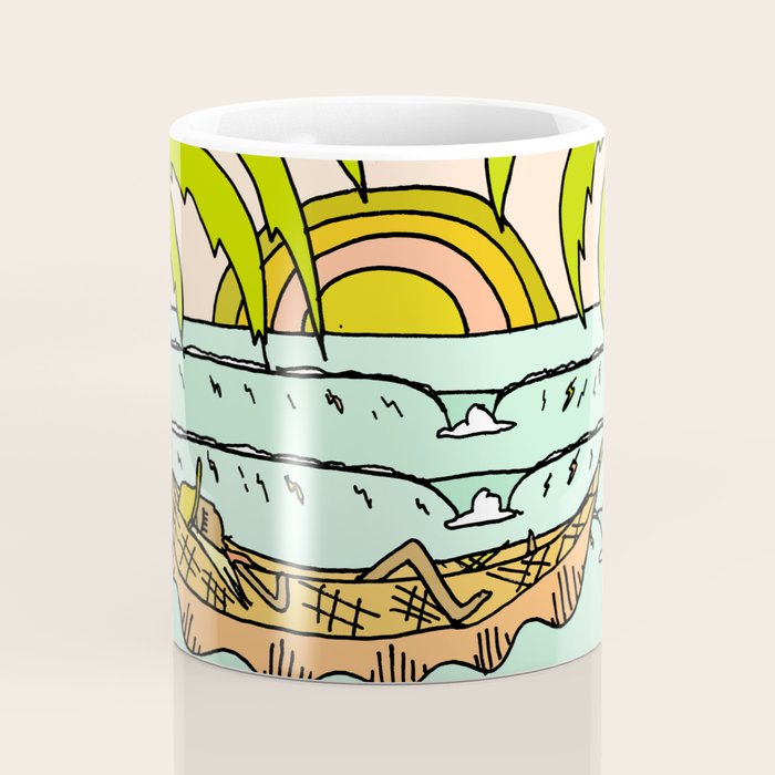 peaceful hammock life Coffee Mug Gallery Image 4