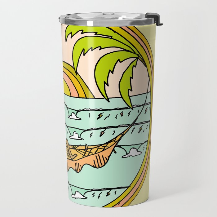 peaceful hammock life Travel Mug Gallery Image 2