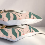 Hares Among Flowers Pillow Sham Gallery Image 3