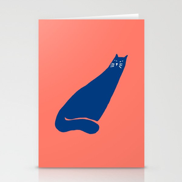 Cat in the wind Stationery Card Gallery Image 2
