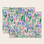 Spring Morels and Flowers Pattern Placemat Gallery Image 1