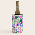 Spring Morels and Flowers Pattern Wine Chiller Gallery Image 3