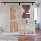 Minimal Shapes 5 Wall Mural Gallery Image 1