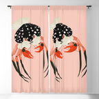 Vivid Crab Window Curtain Gallery Image 5