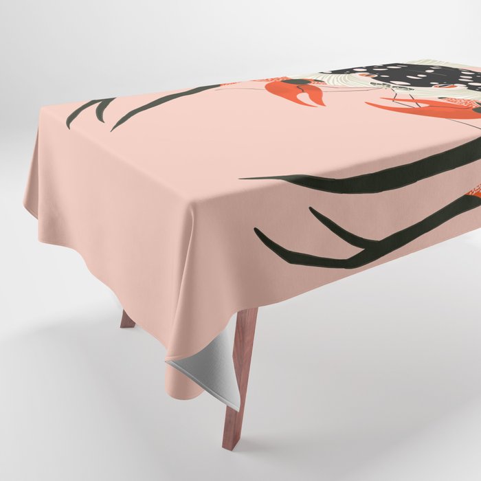 Vivid Crab Tablecloth Gallery Image 1