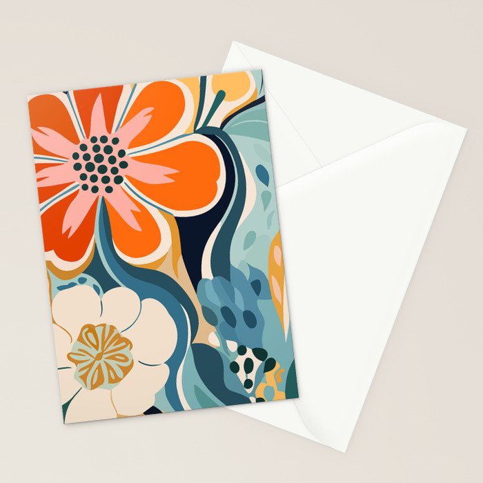 Austin Flower Market Print Stationery Card Gallery Image 2