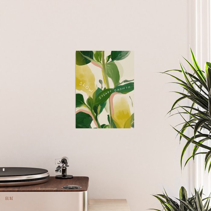 Slow Steady Growth Poster Gallery Image 2