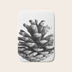 pinecone nature plants Bath Mat Gallery Image 1