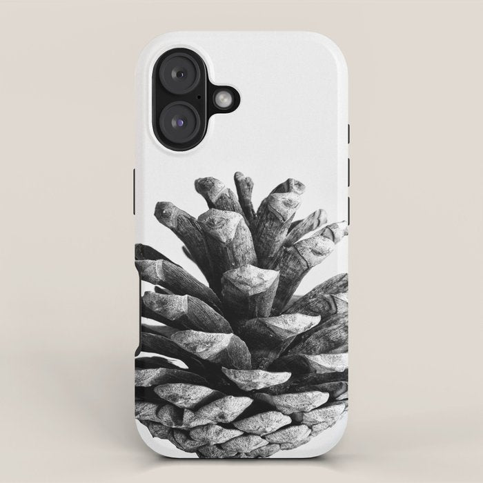 pinecone nature plants iPhone Case Gallery Image 1