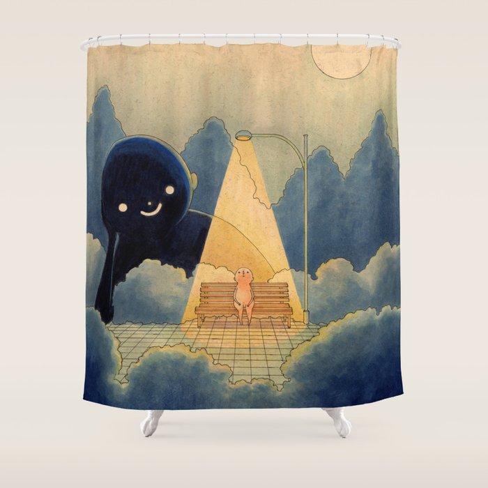 Streetlight  Shower Curtain Gallery Image 1