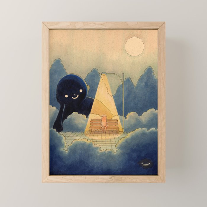 Streetlight  Mini Art Print Gallery Image 1