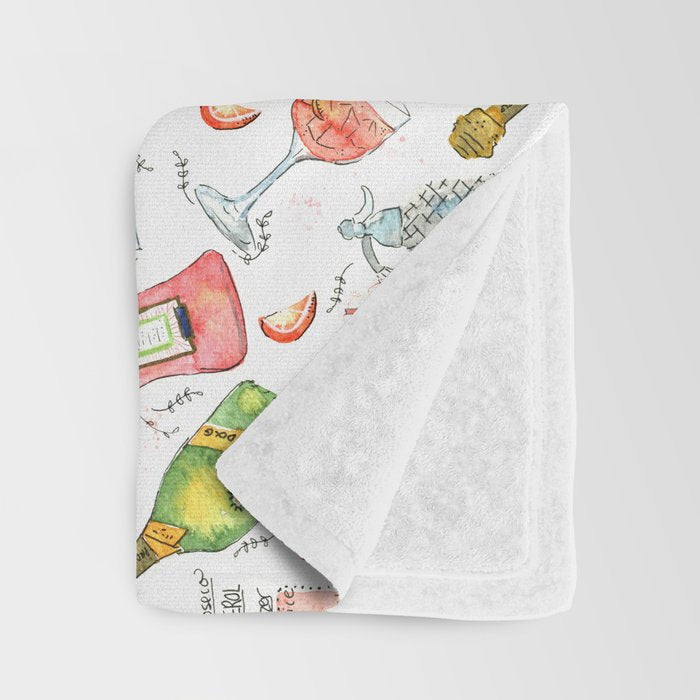 Italian Spritz Throw Blanket Gallery Image 3