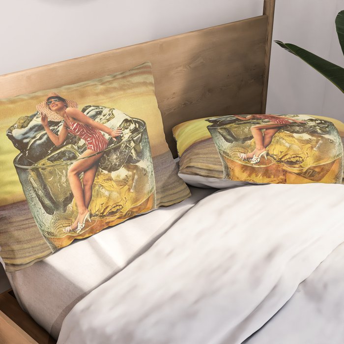 Roxanne on the rocks - Whiskey sunset Pillow Sham Gallery Image 2