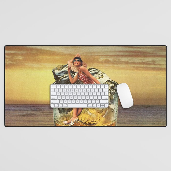 Roxanne on the rocks - Whiskey sunset Desk Mat Gallery Image 1